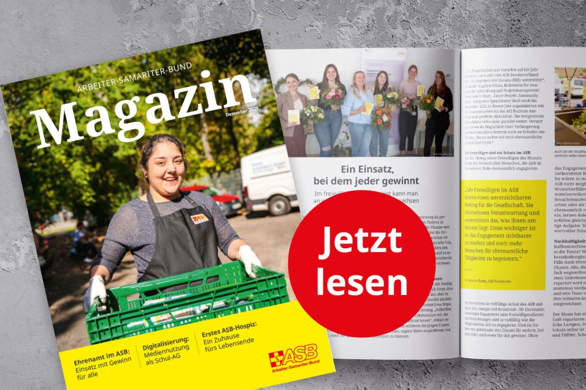 ASB-Magazin – Die Ausgabe 04/2023 ist erschienen