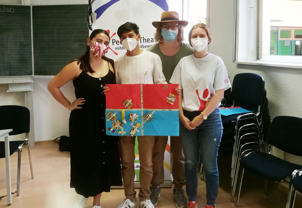 Interaktives Theaterprojekt an der Grundschule Quierschied-Lasbach Spielerisch lernen, Konflikte zu lösen und gewaltfrei zu kommunizieren