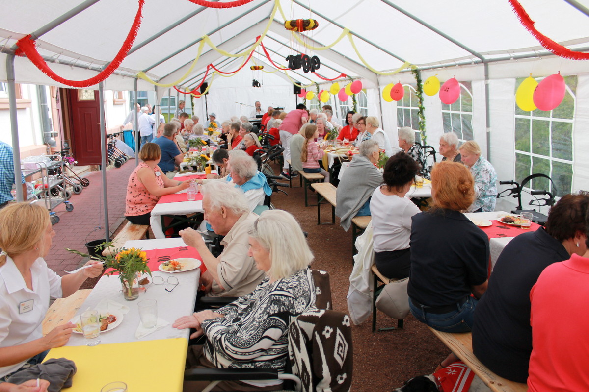 Sommerfest im ASB-Seniorenzentrum St. Andreas 