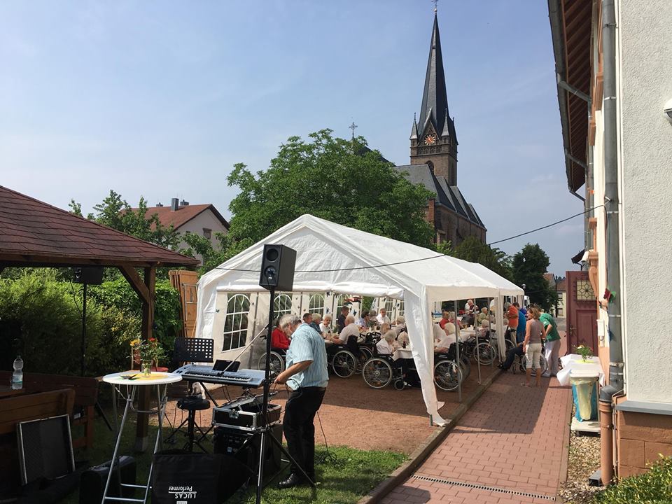 Sommerfest im ASB-Seniorenheim St. Andreas in Homburg-Erbach