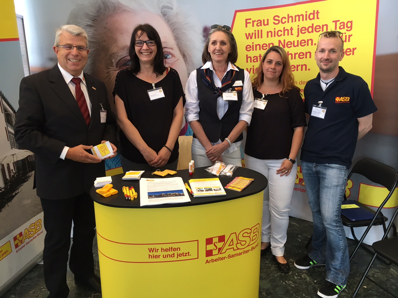 ASB-Landesverband Saarland Aussteller bei Salut-Gesundheitskongress