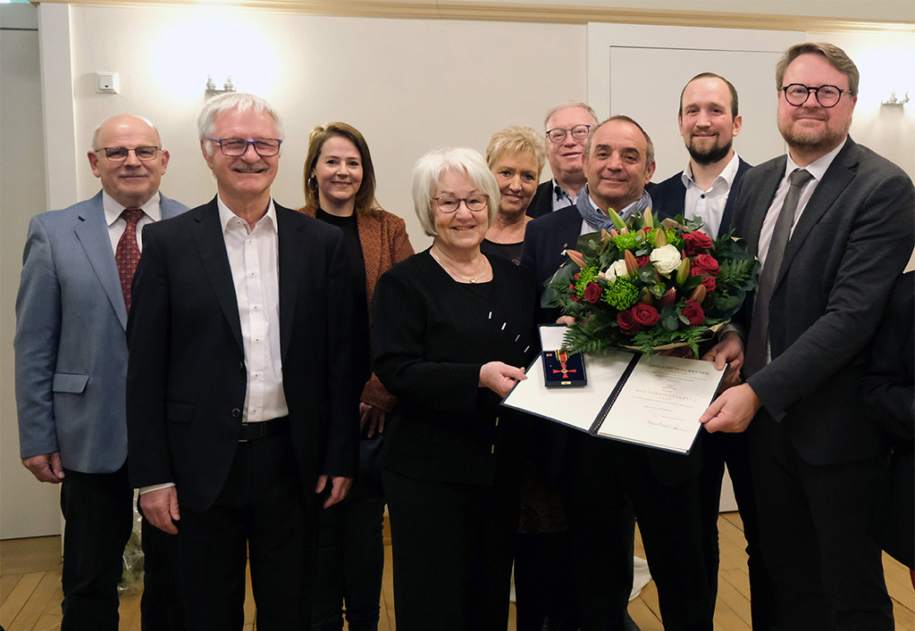 Bundesverdienstkreuz für Samariterin Inge Fuhr