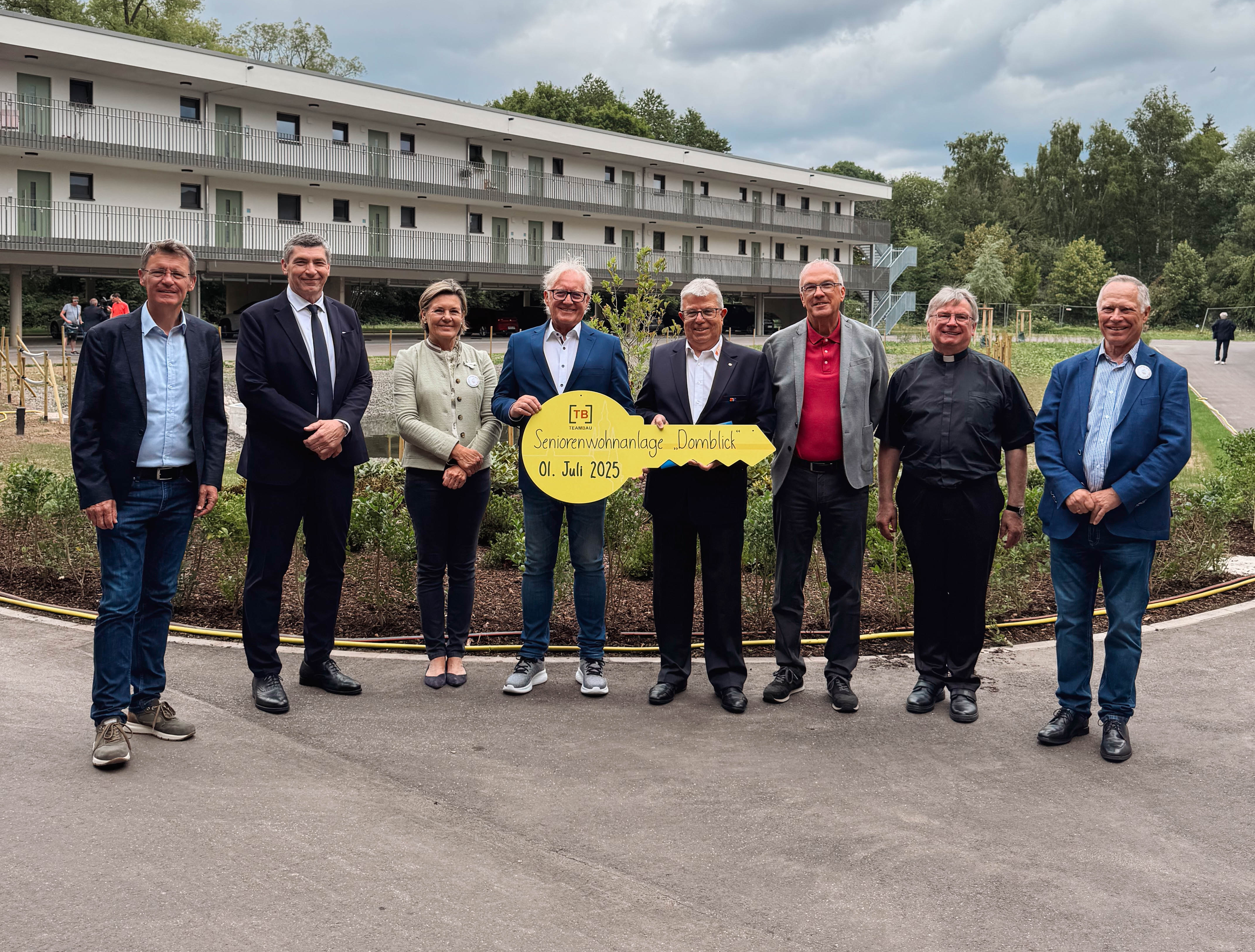 Feierliche Eröffnung des Seniorendorfs "Domblick"